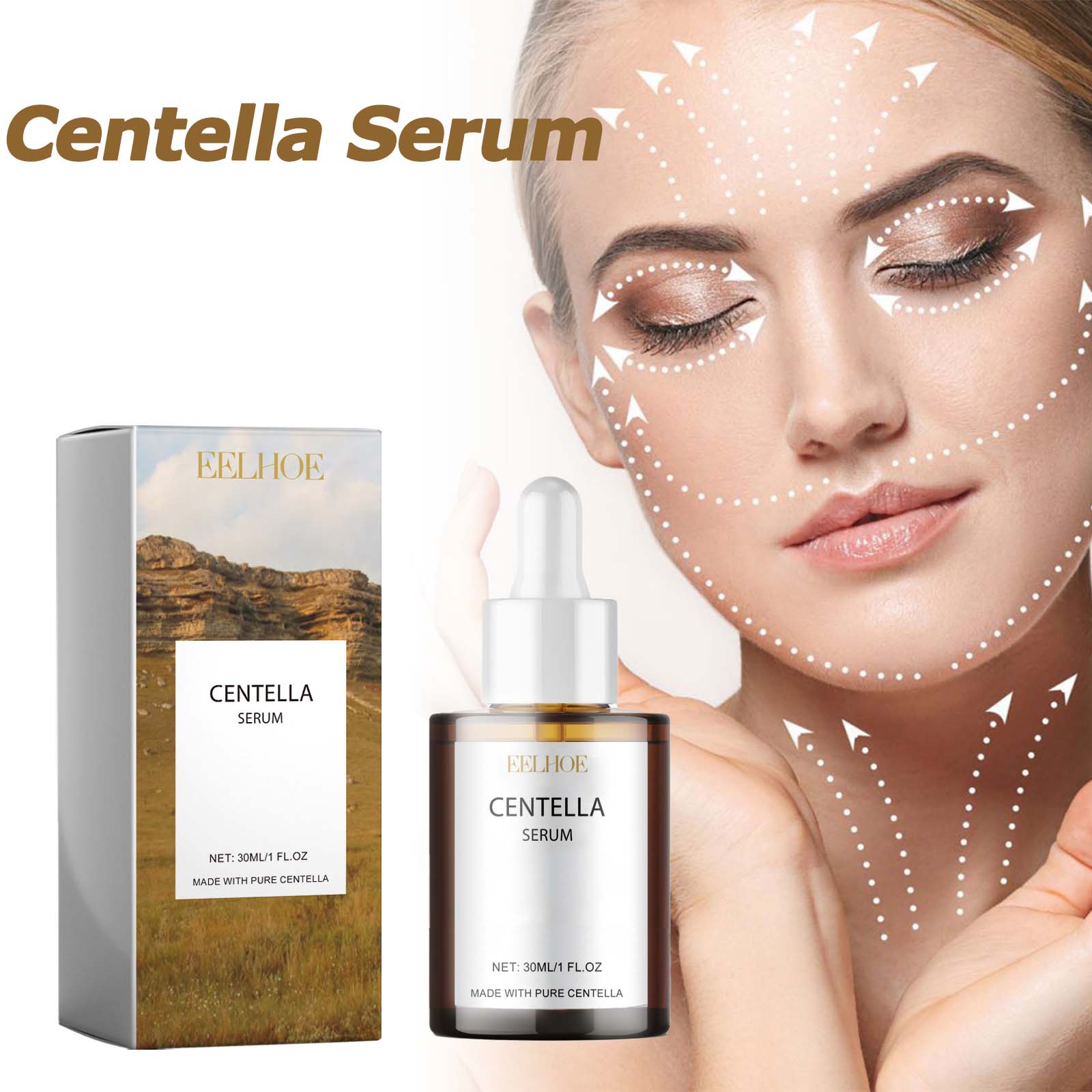 Skincare Centella - Centella-suero nutritivo para mejorar la piel