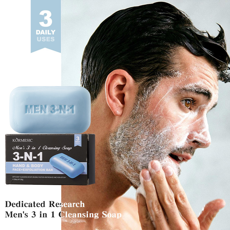 Skincare Oil Control - Jabón Limpiador 3 en 1 para