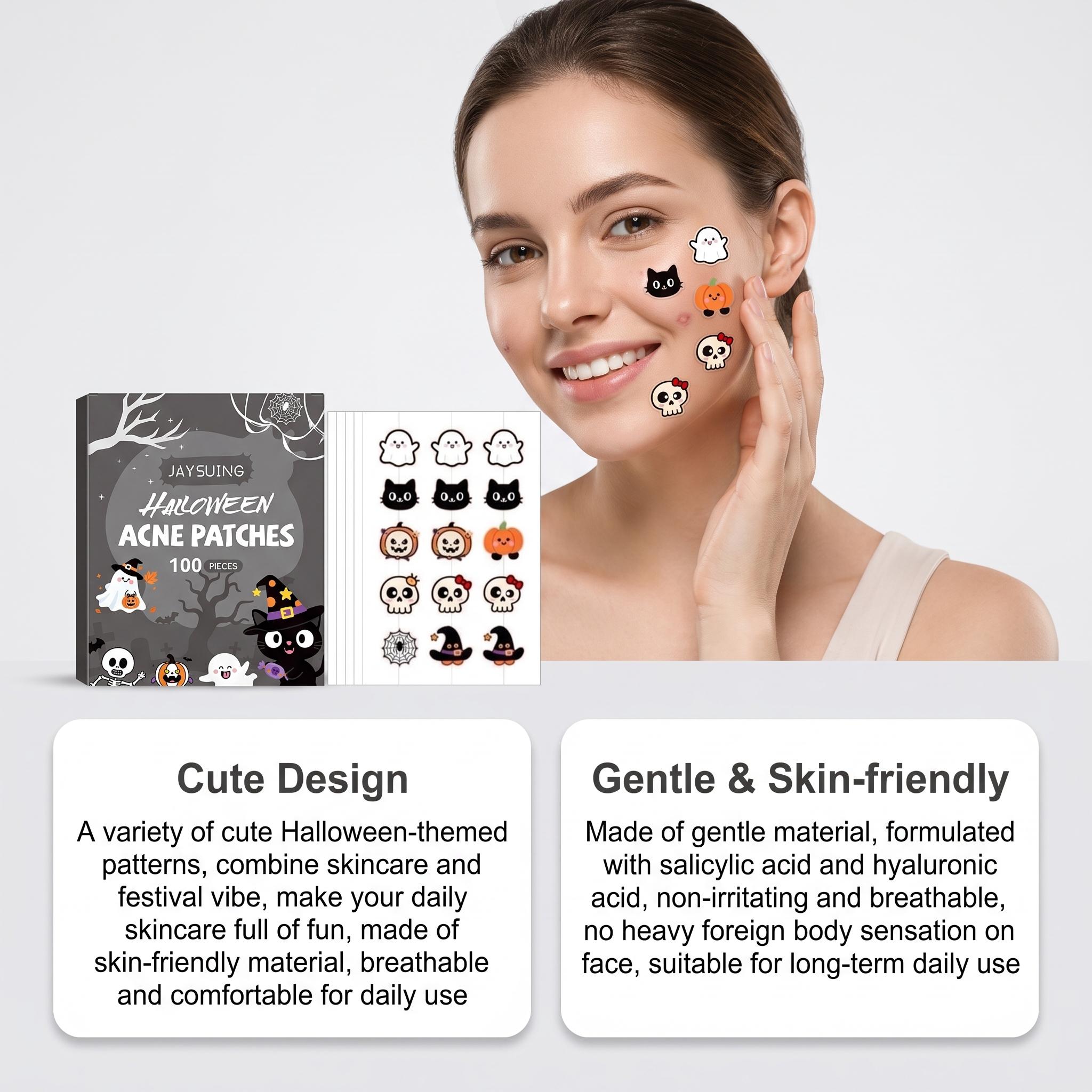 Parches para Acné de Halloween - Skincare Moisturizer reseña y precio