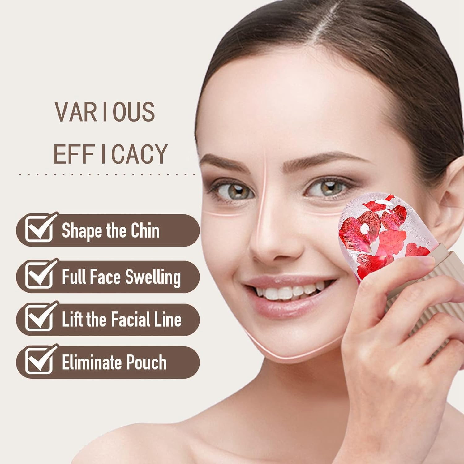 Rodillo de hielo facial y set  - Skincare Scora reseña y precio