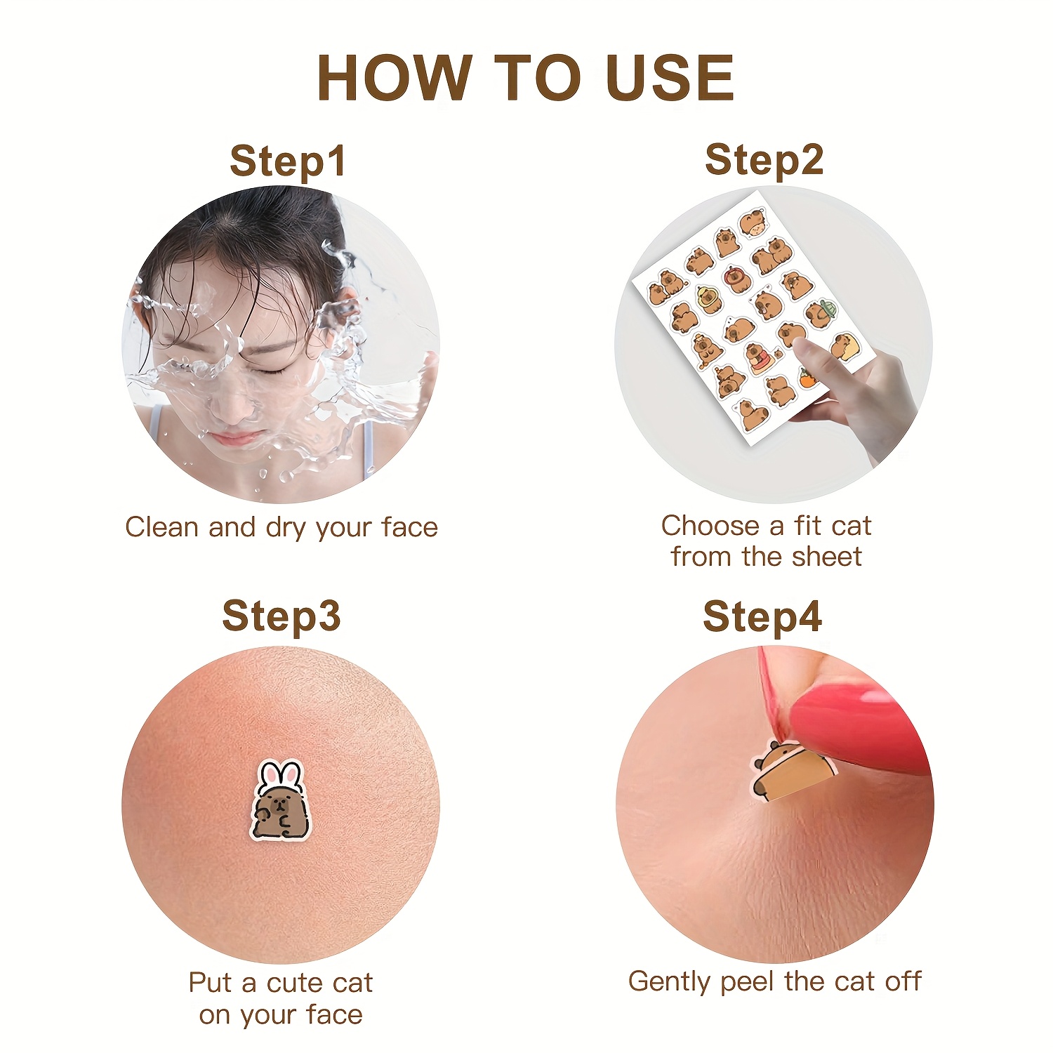 Parches para granos con forma  - Skincare Oil Control reseña y precio