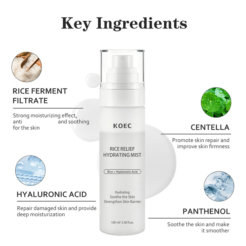 Spray Hidratante Calmante KOEC - Skincare Centella reseña y precio