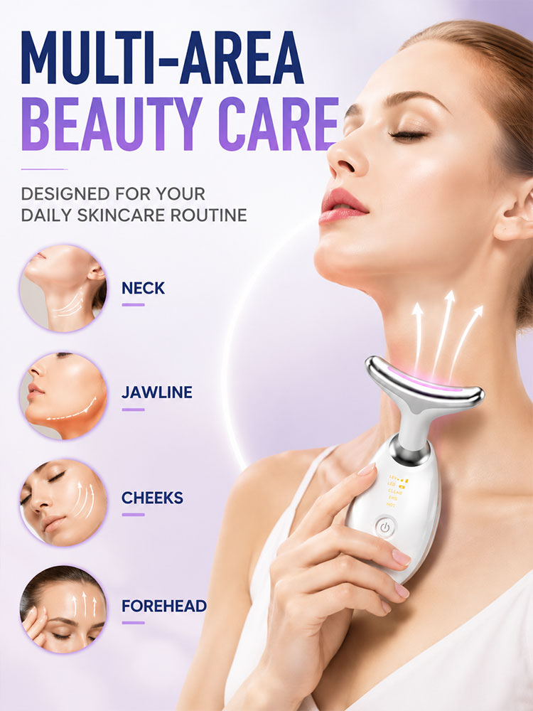 Masajeador Facial y de Cuello  - Skincare Routine reseña y precio