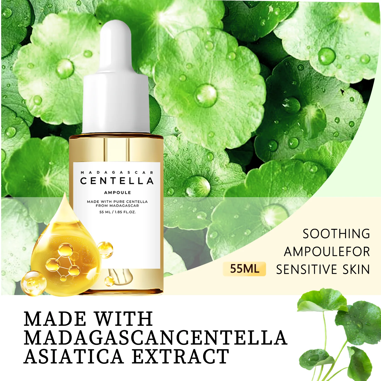 Ampolla de Centella de Madagas - Skincare Centella reseña y precio