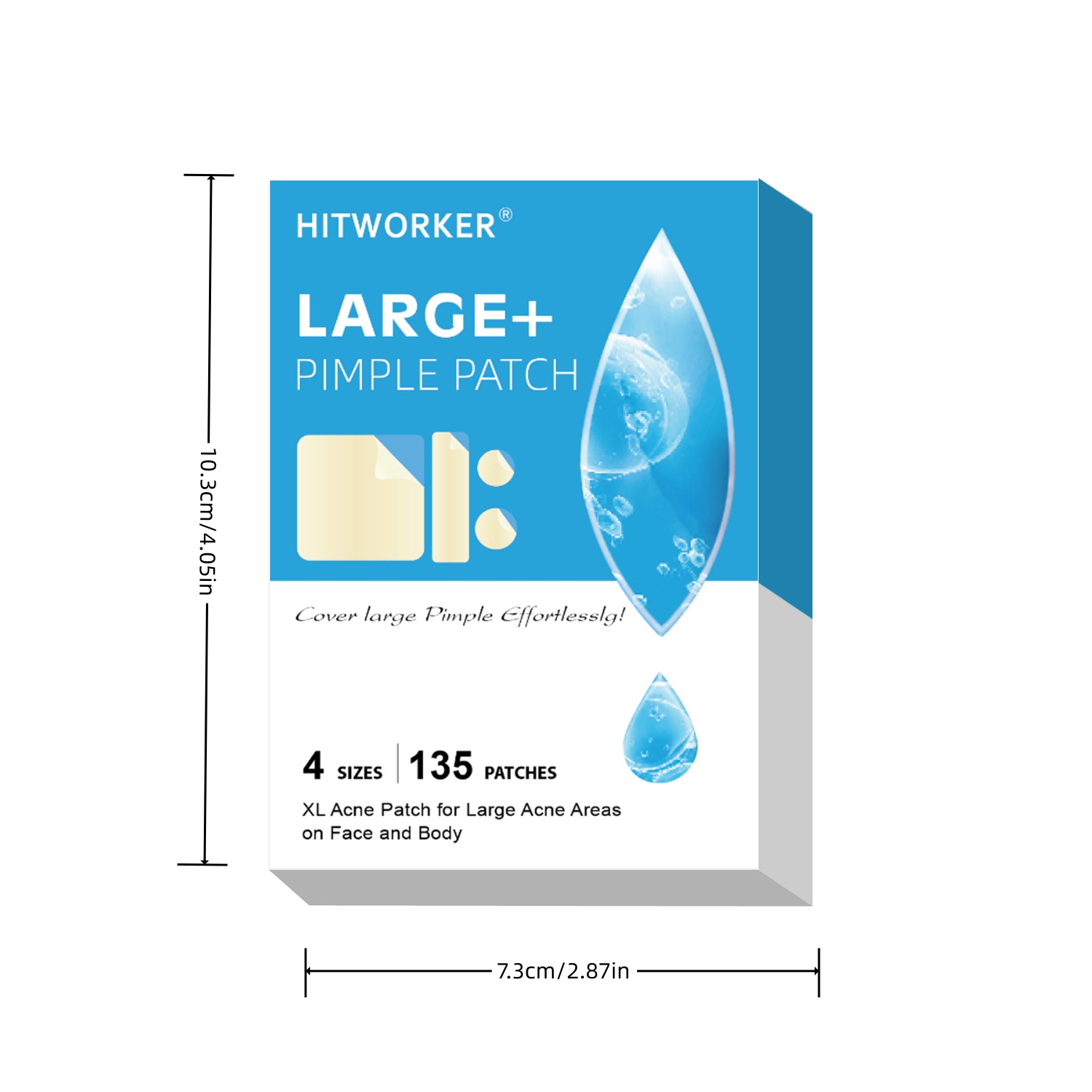 135 parches hidrocoloides para - Skincare Moisturizer reseña y precio
