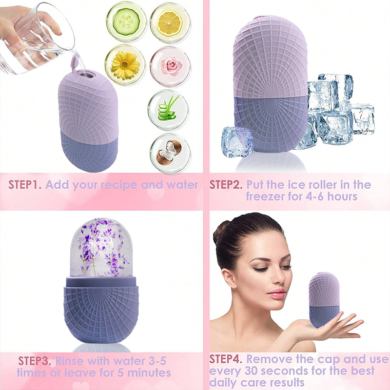 Rodillo de hielo para cara y o - Skincare Scora reseña y precio