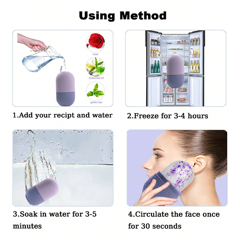 Rodillo de hielo para cara y o - Skincare Scora reseña y precio